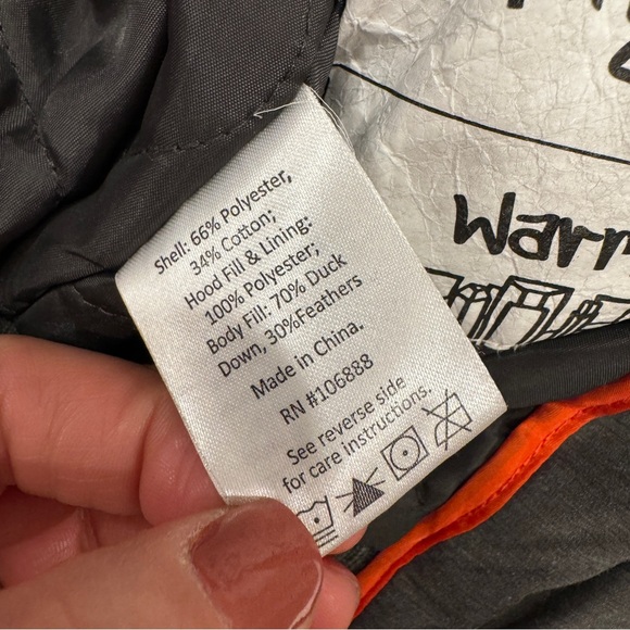 Appaman Boys Grey Hooded Puffer Jacket - 2T - Picture 12 of 12